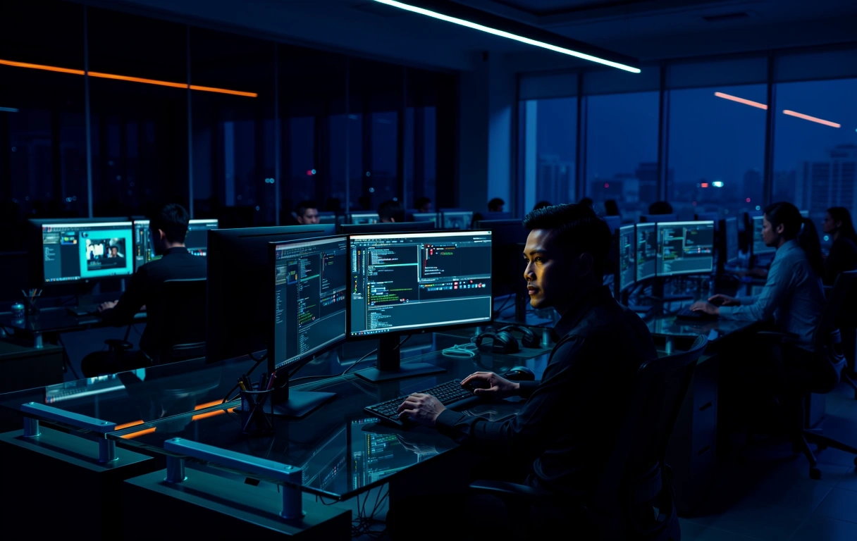 Pria Terkini studio workspace